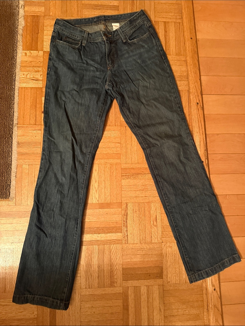 Eddie Bauer Women's Dark Blue Bootcut Jeans